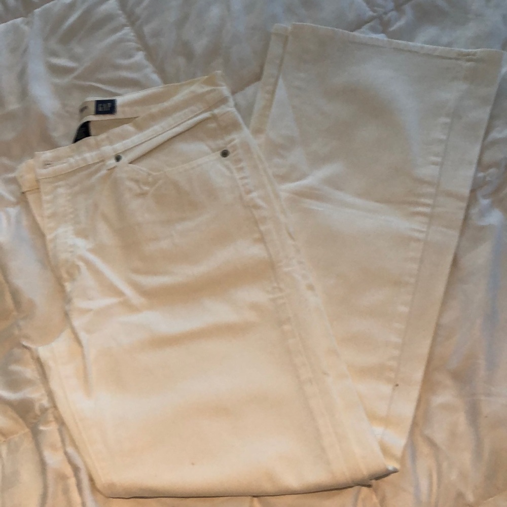 White jeans - GAP